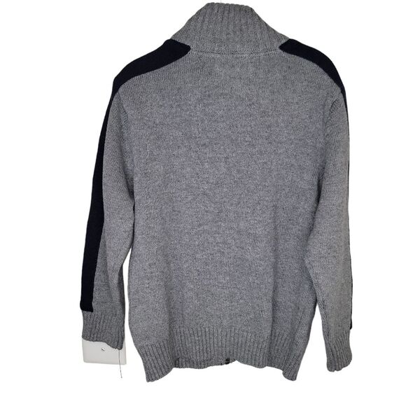 Calvin Klein Boys Nwt Full Zip Cardigan Sweater Size 6 (large) - Picture 2 of 7